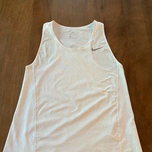 White Nike Workout Dri-Fit Tank Top